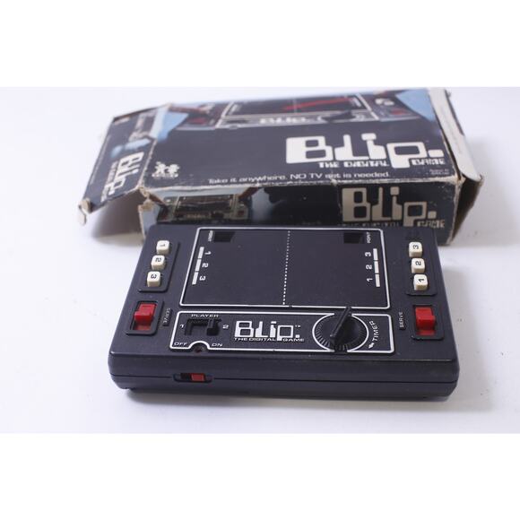 Blip, Digital Game, Tomy, 7018, Electronic, Handheld, Retro Toy, ~ 250317-WH 148 - Picture 2 of 4